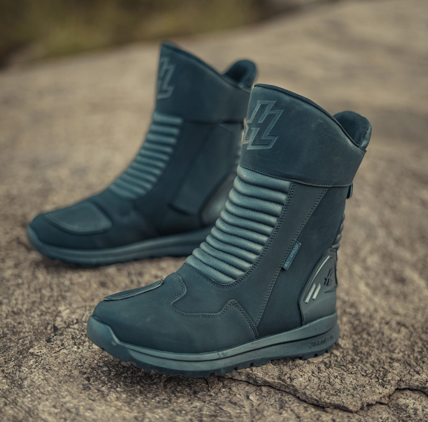 HanLeh Tourer - Water Proof Motorcycle Touring Boots